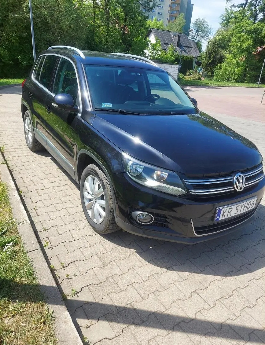 samochody osobowe Volkswagen Tiguan cena 42900 przebieg: 194200, rok produkcji 2012 z Kraków